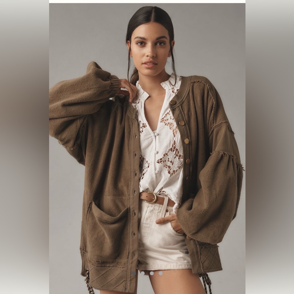 Anthropologie oversize Women's Jacket